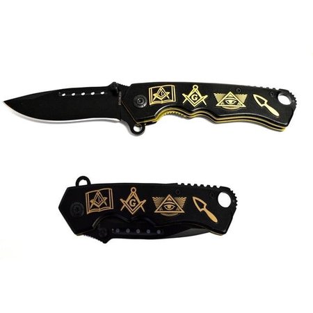 SIGMA IMPEX Sigma Impex KN-1766G Masonic Knife - Silver KN-1766G